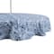 DII® 60" Blue Paisley Print Outdoor Tablecloth with Zipper